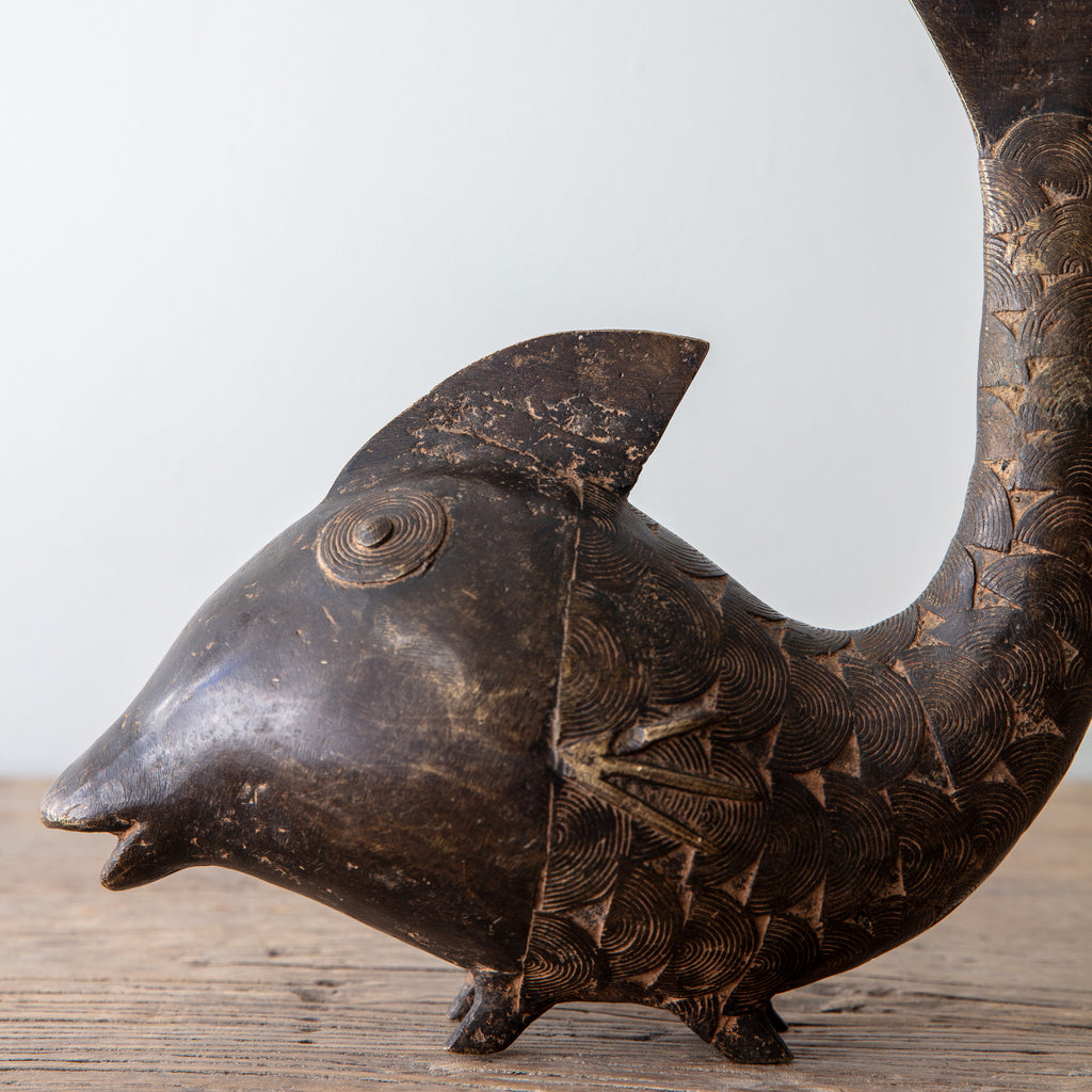 Goldweight Brass Fish I
