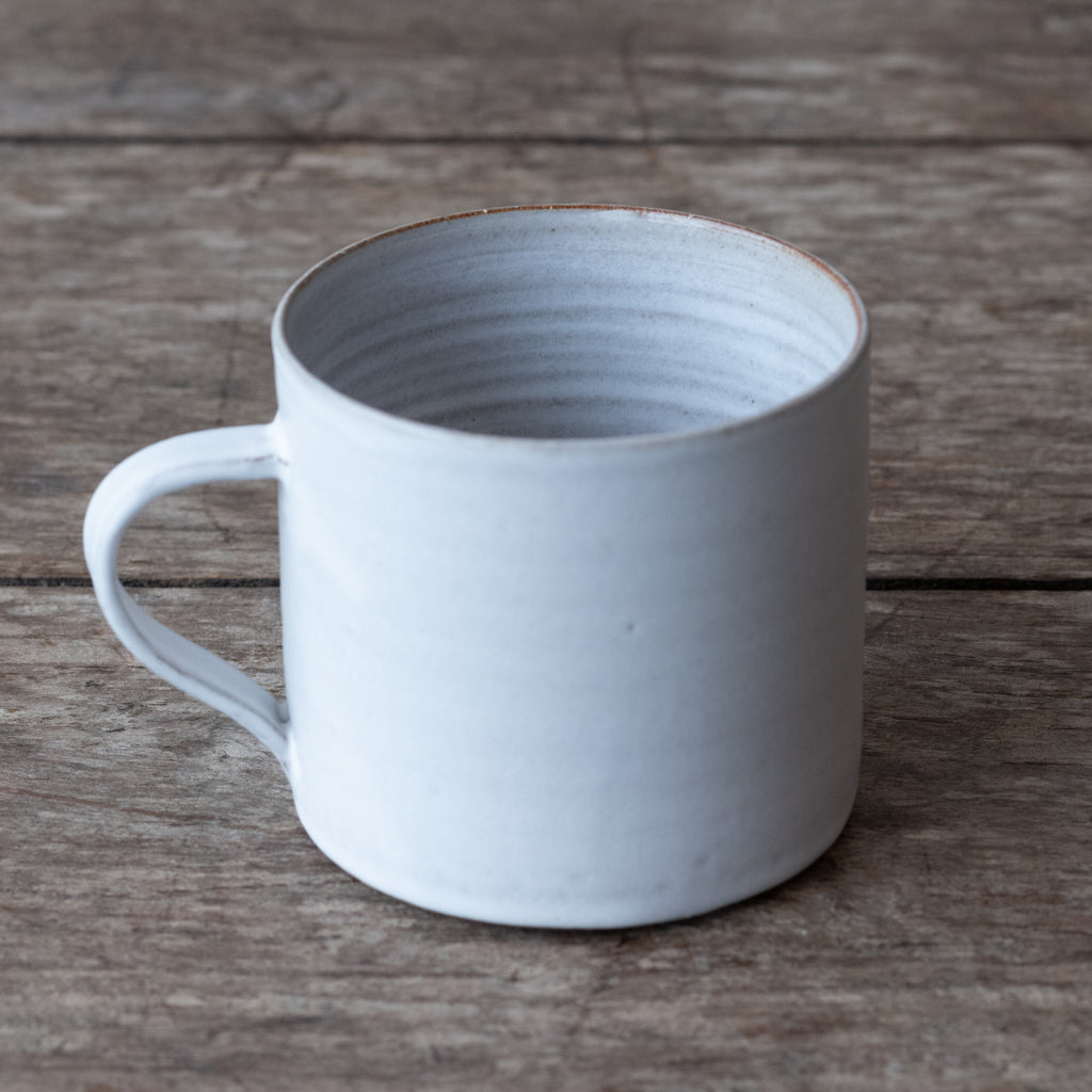 Tracie Hervy Ceramics - T112 White Mug
