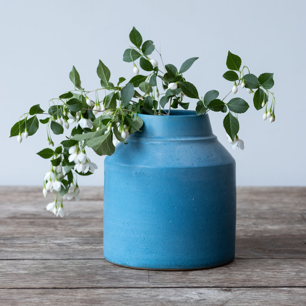 Tracie Hervy Ceramics -V1 Periwinkle Vase