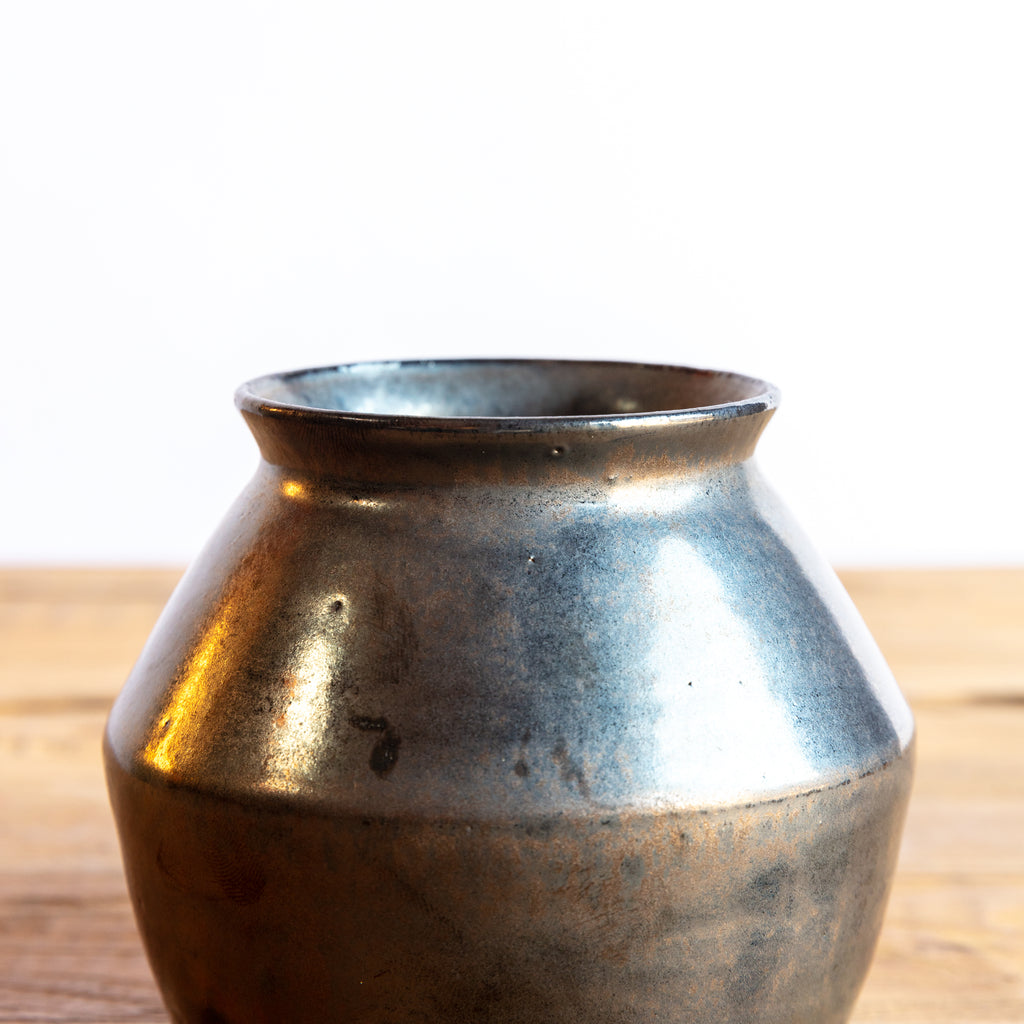 Tracie Hervy Ceramics -V4 Metallic Vase