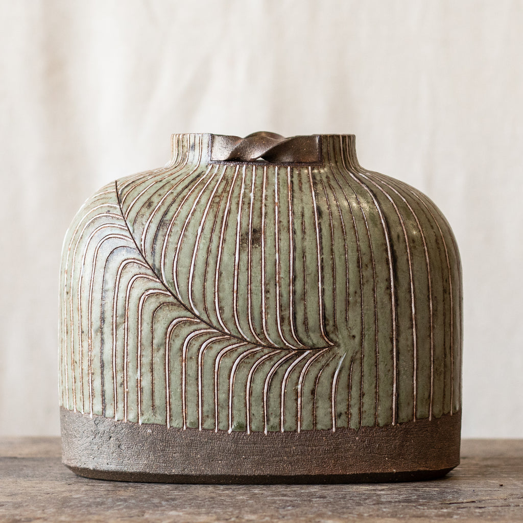 Japanese 20th Century Ceramic Vase