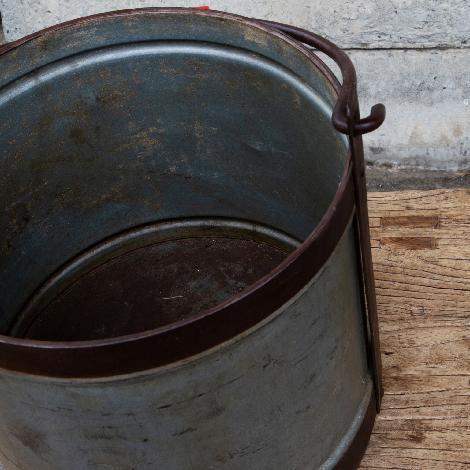 Vintage US Metal Bin, Large