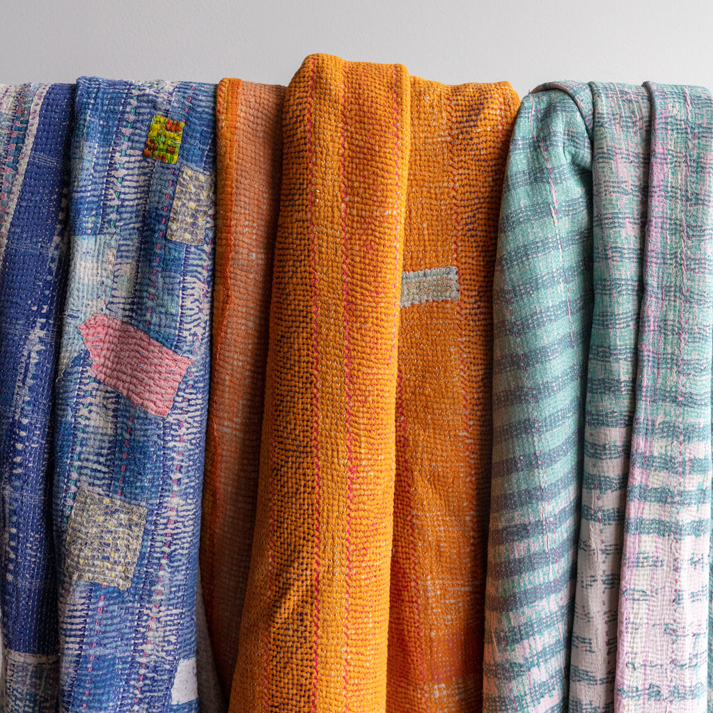 Assorted Vintage Kantha Textile