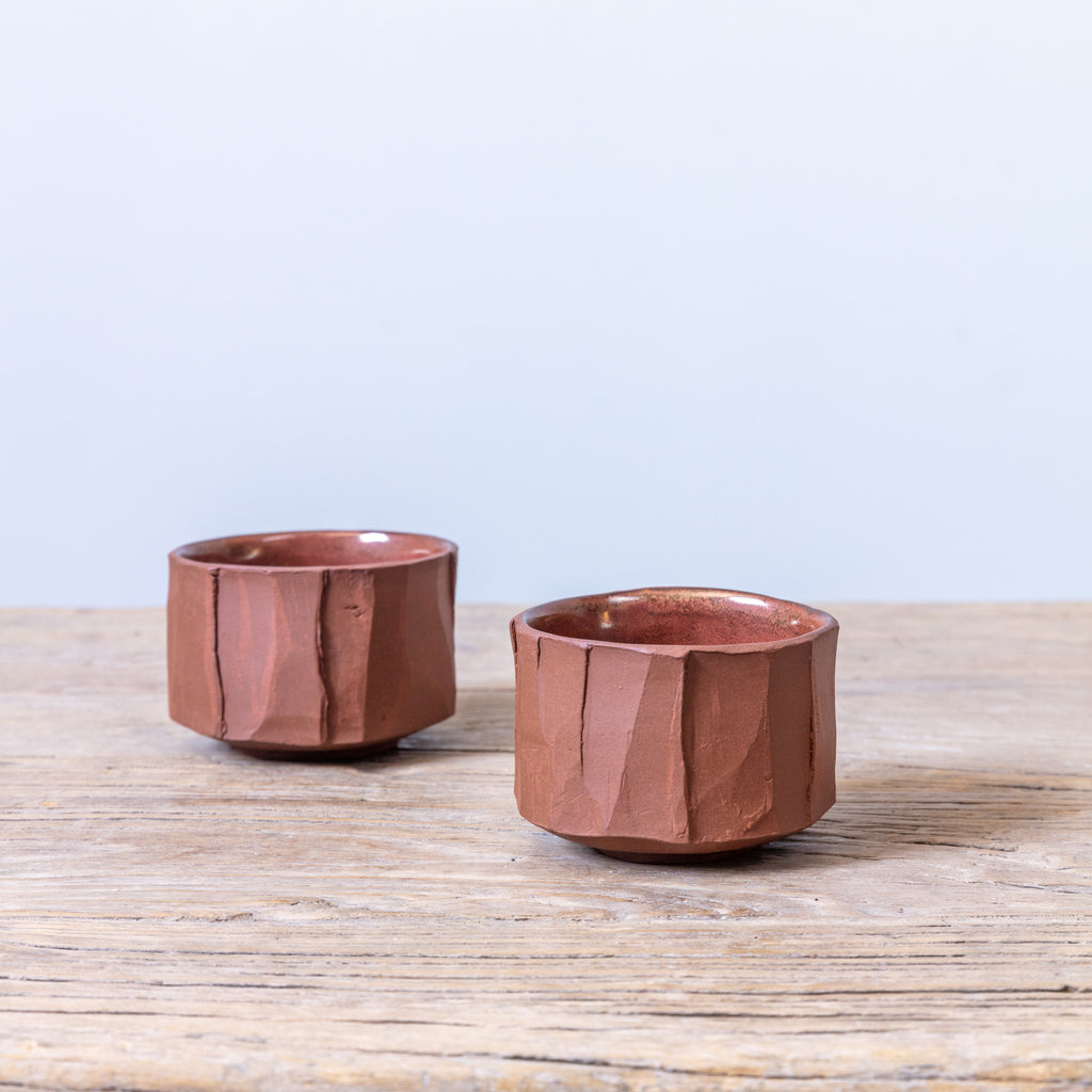 Kurinuki Cup - Brown