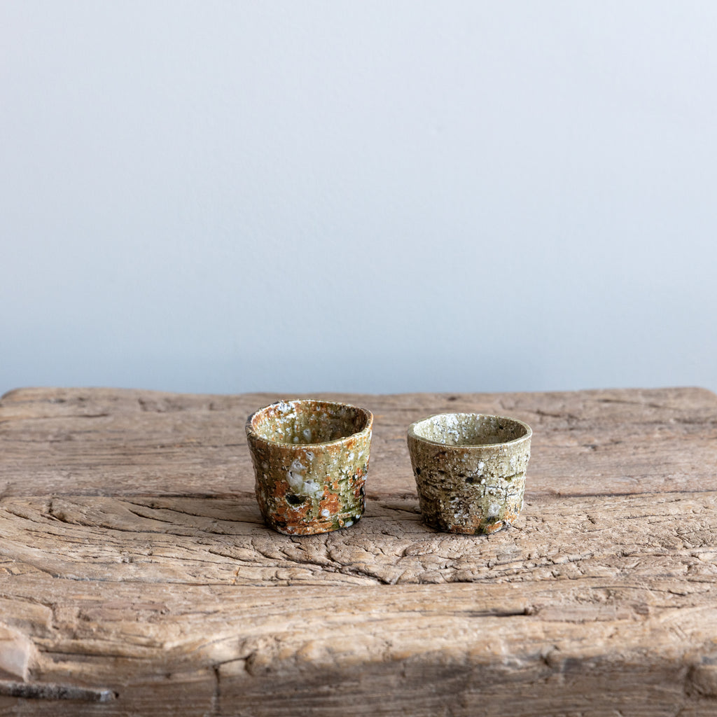 Murakoshi Shigaraki Tea Cup - Green