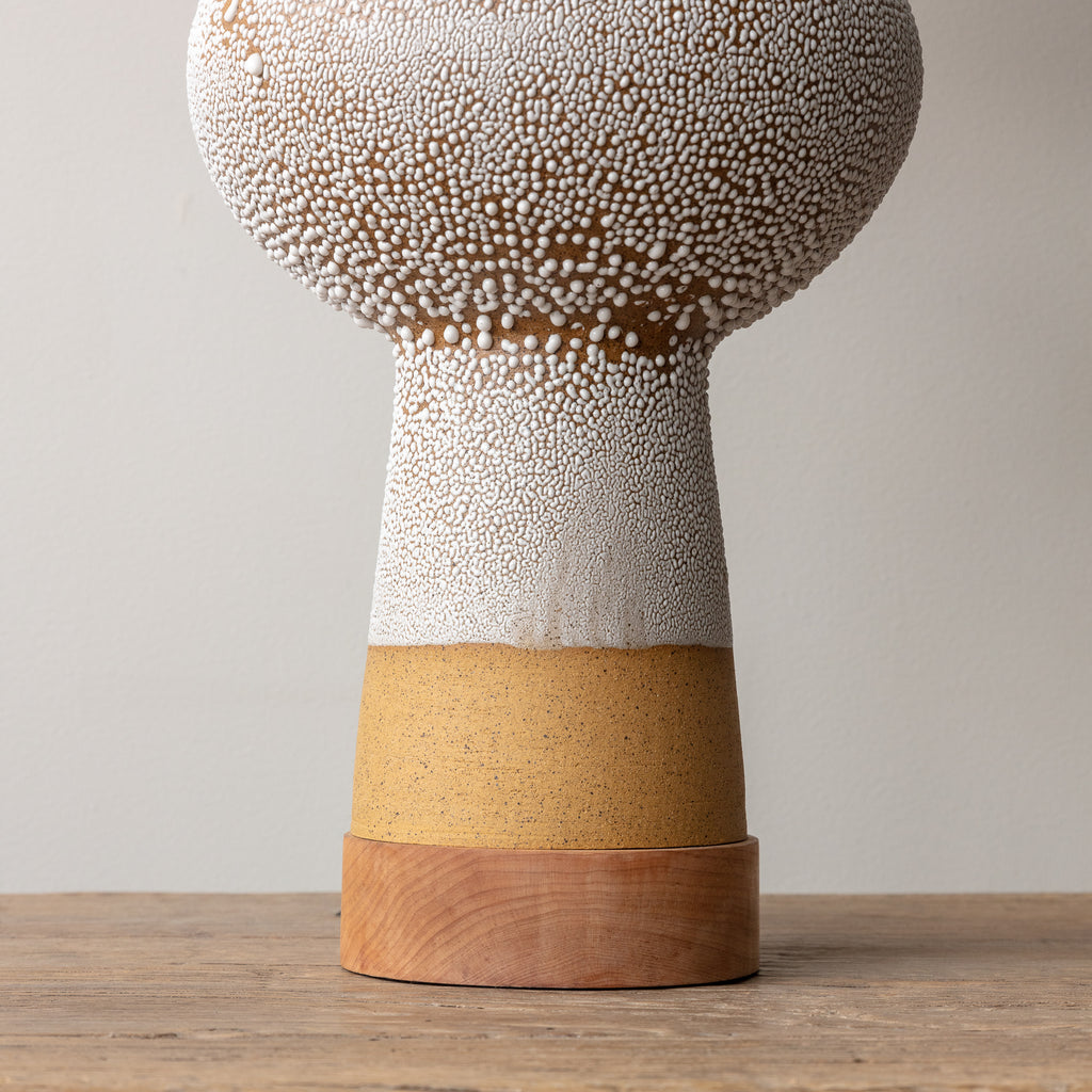 Mushroom Crawl Lamp by Natan Moss