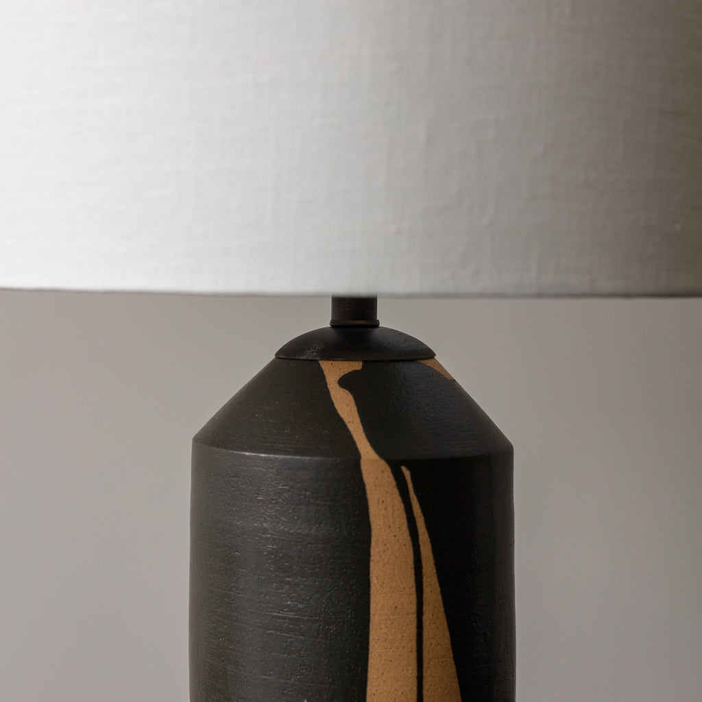 Canteen Black Drip Lamp by Natan Moss