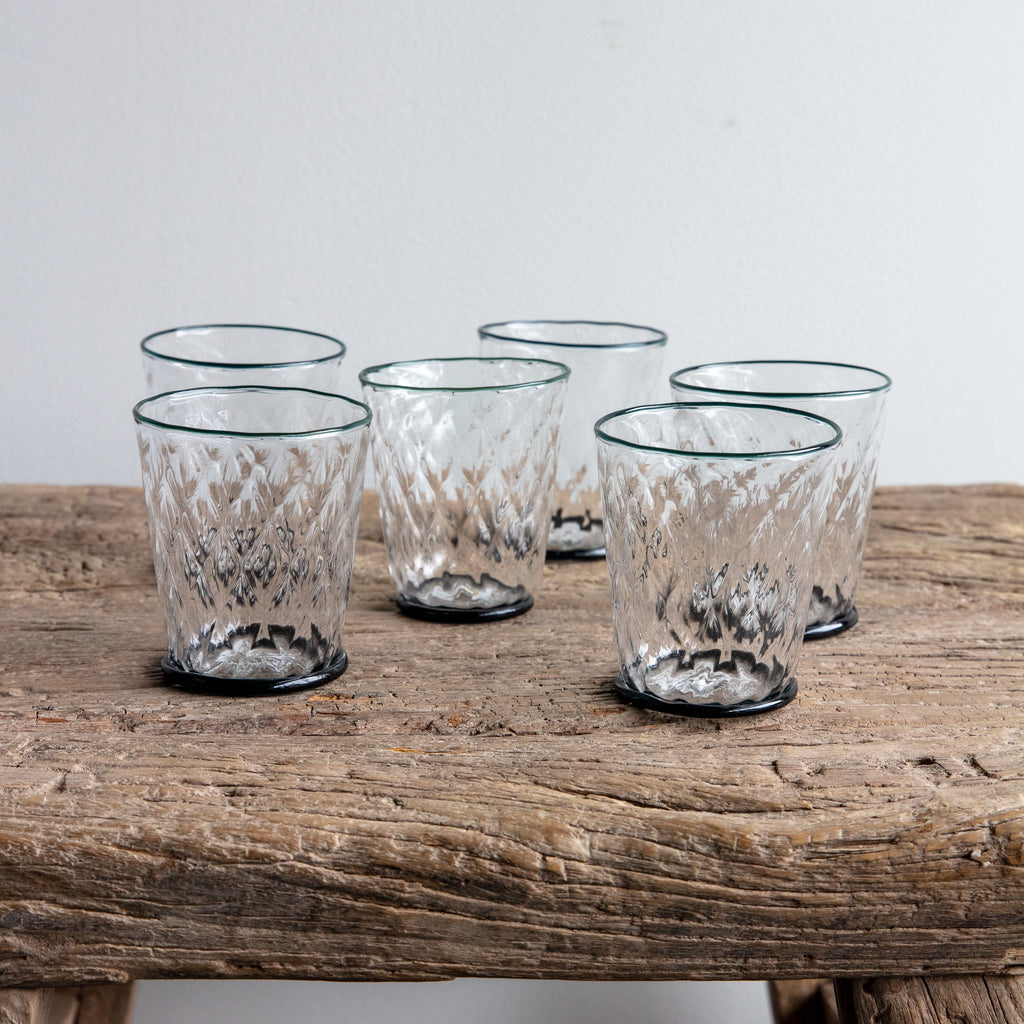 Murano Diamond Tumbler Glassware