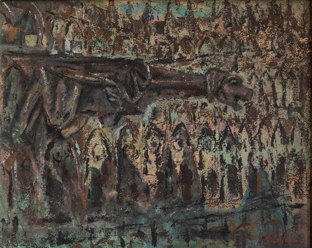 Jacob Elshin "Untitled" - 1957