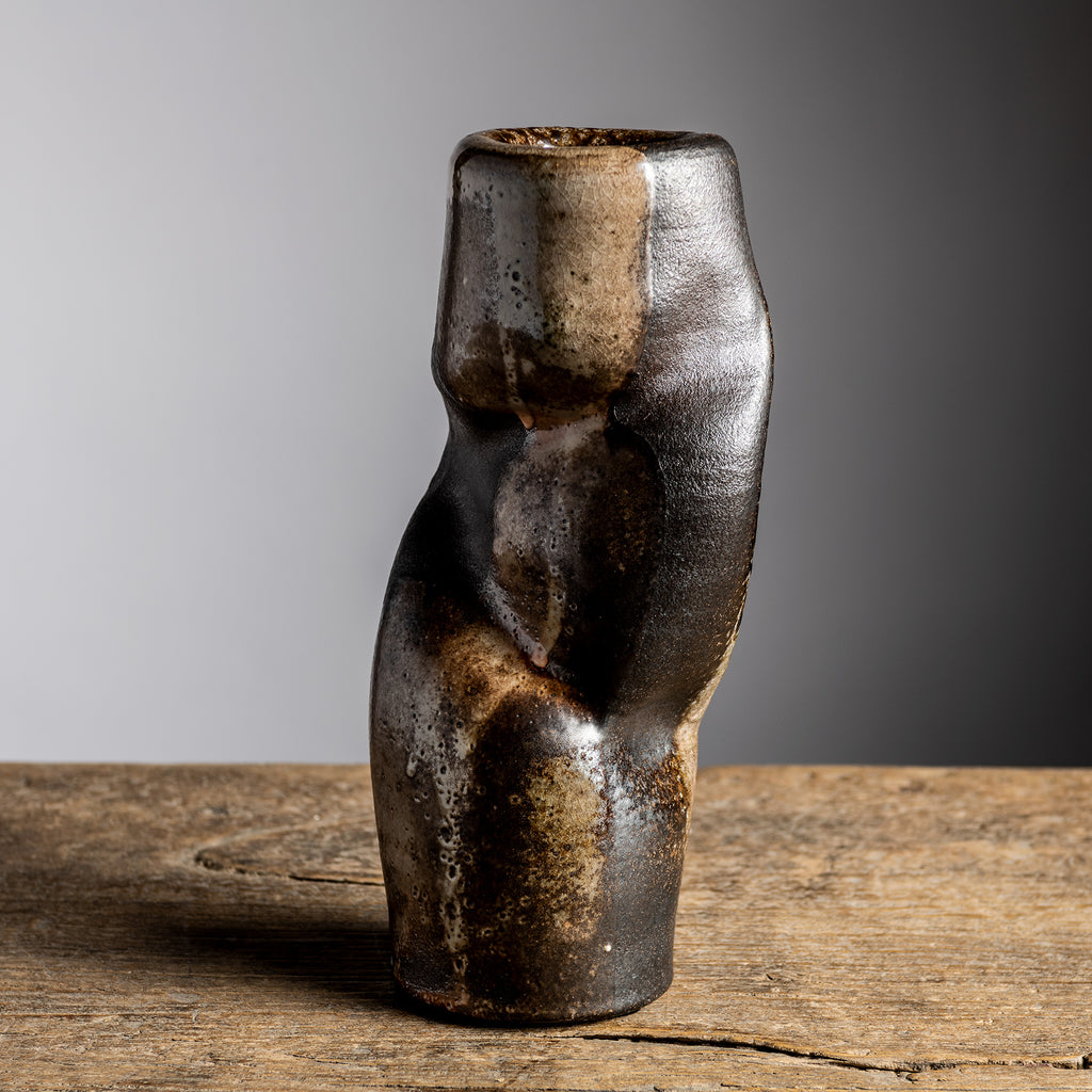 Studio Pottery Dancing Monolith Vase 3