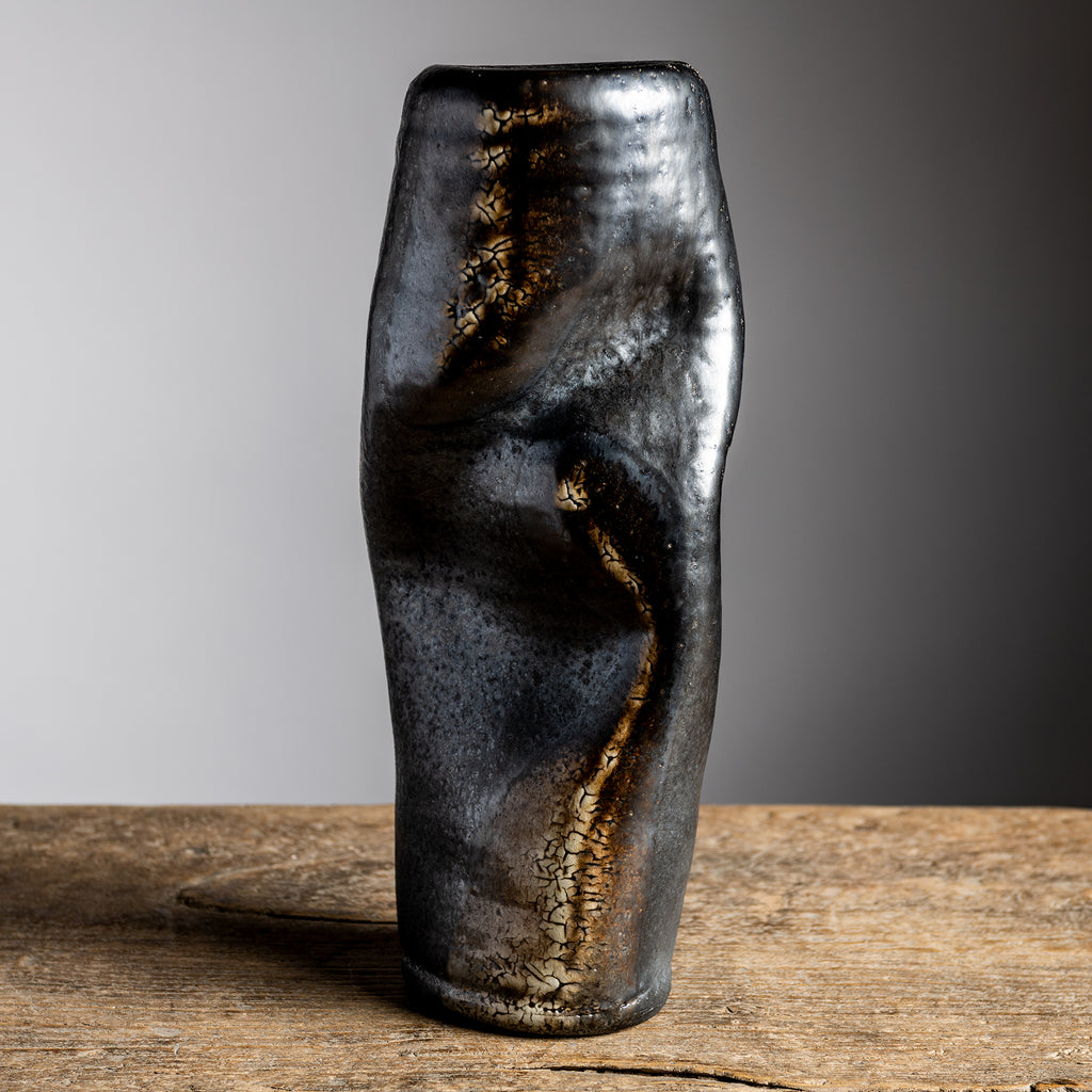 Studio Pottery Dancing Monolith Vase 1