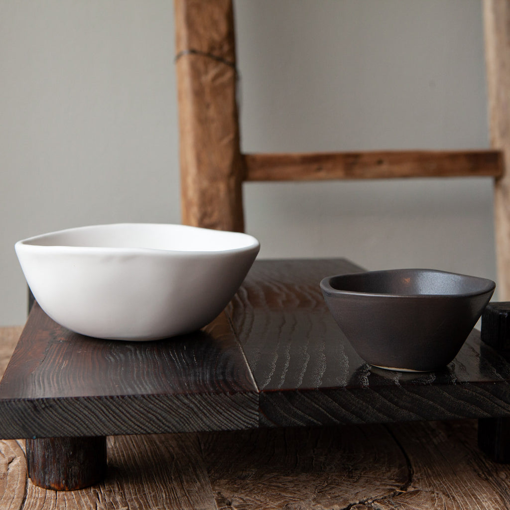 Alex Marshall 4" Small Round Bowl - Charcoal