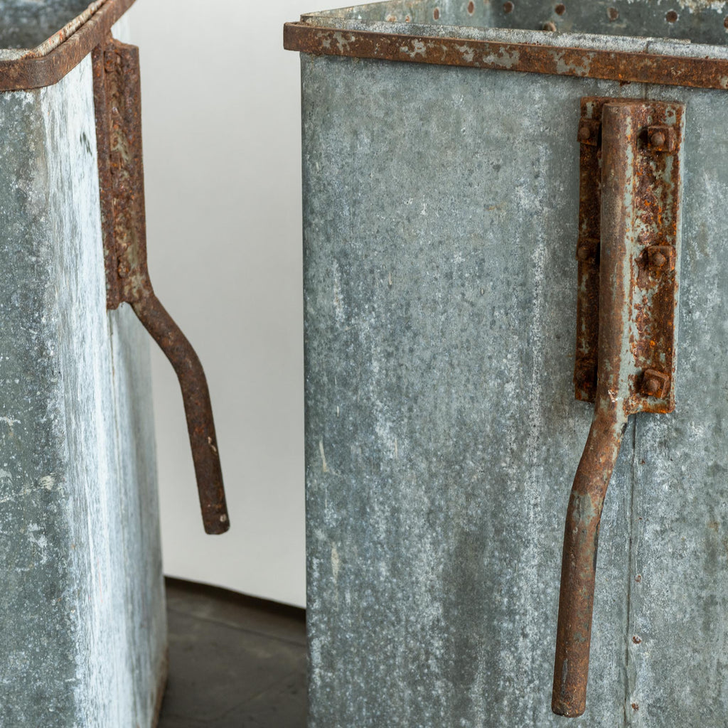 Vintage Zinc Box Planter